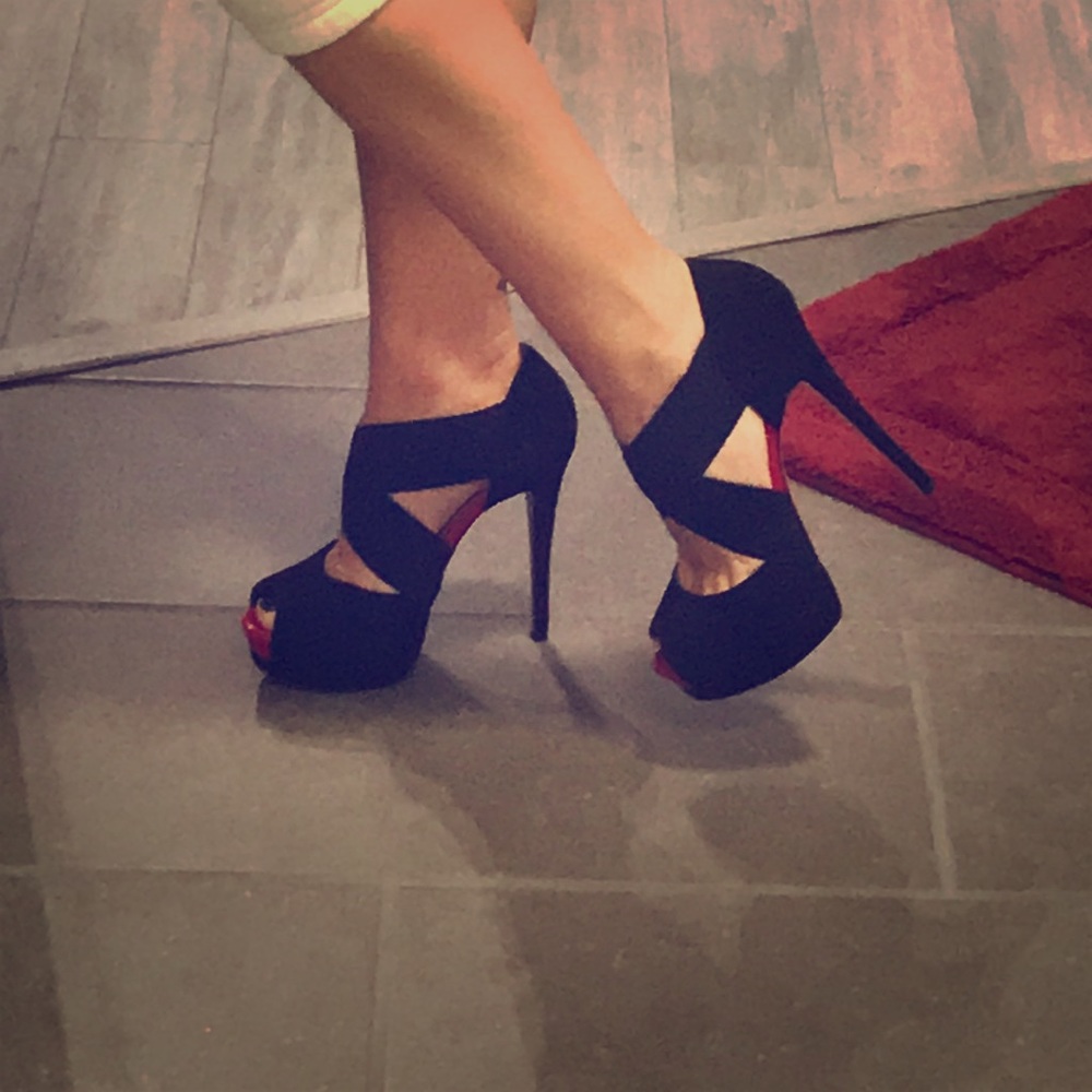 H by Halston heels